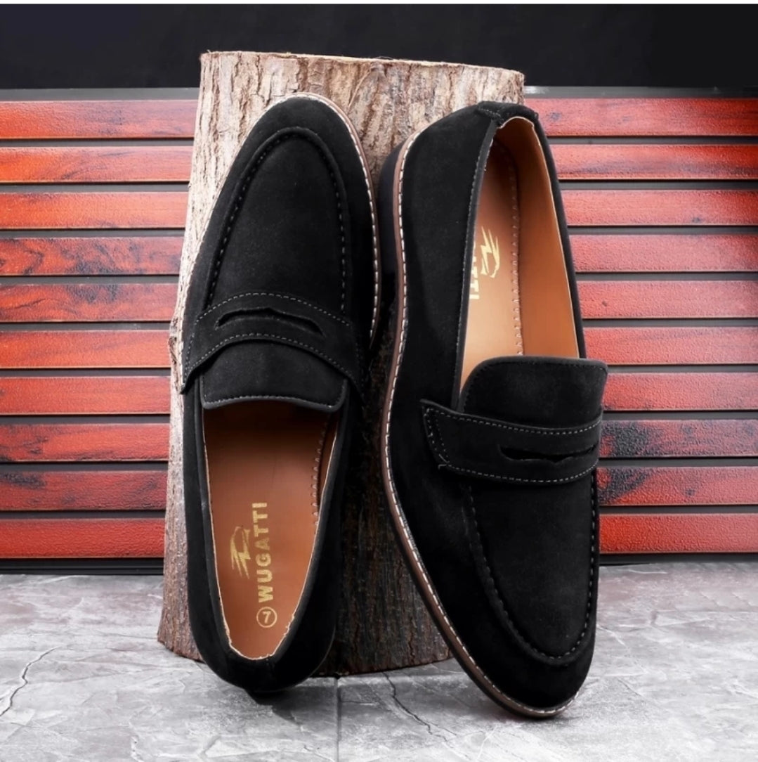 WUGATTI Premium Suede Leather Loafers for men