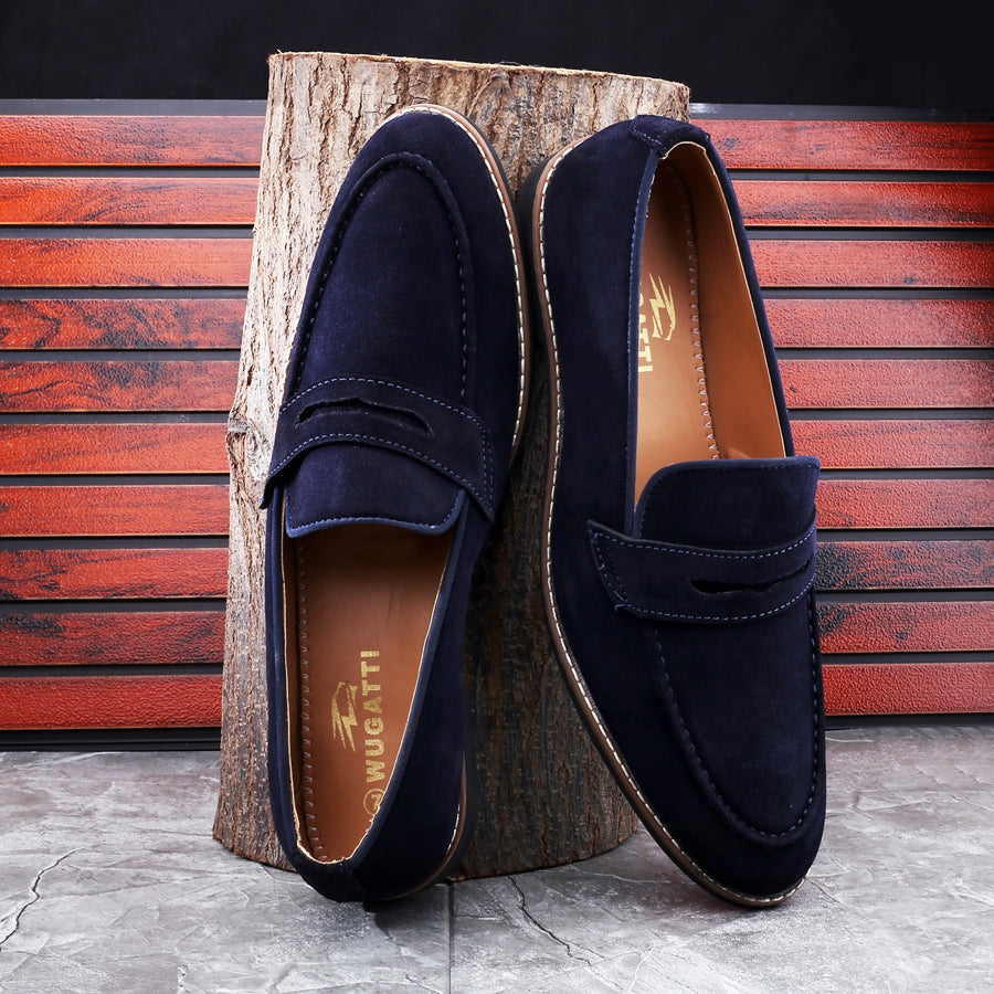 WUGATTI Premium Suede Leather Loafers for men