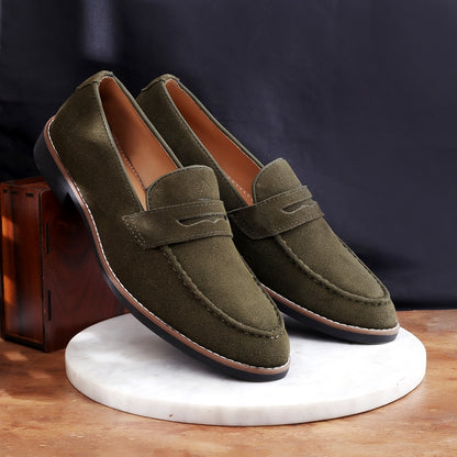 WUGATTI Premium Suede Leather Loafers for men