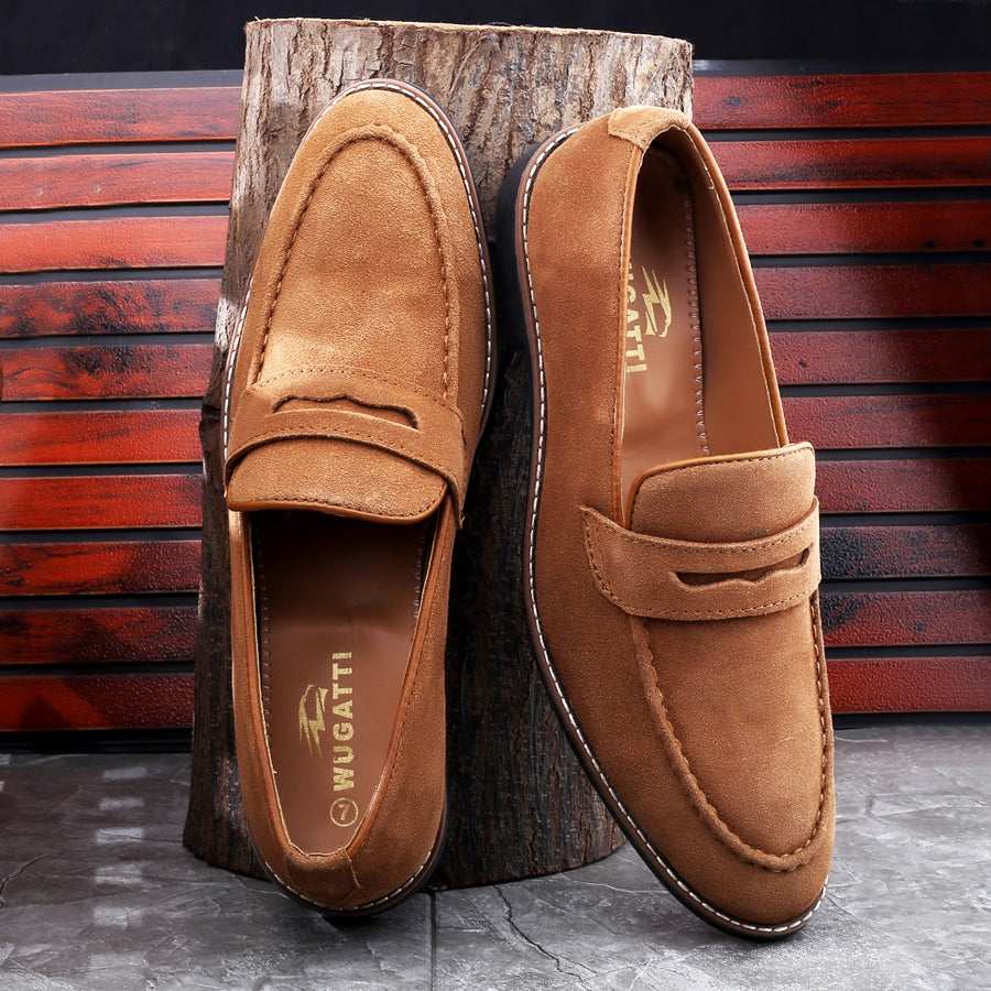 WUGATTI Premium Suede Leather Loafers for men